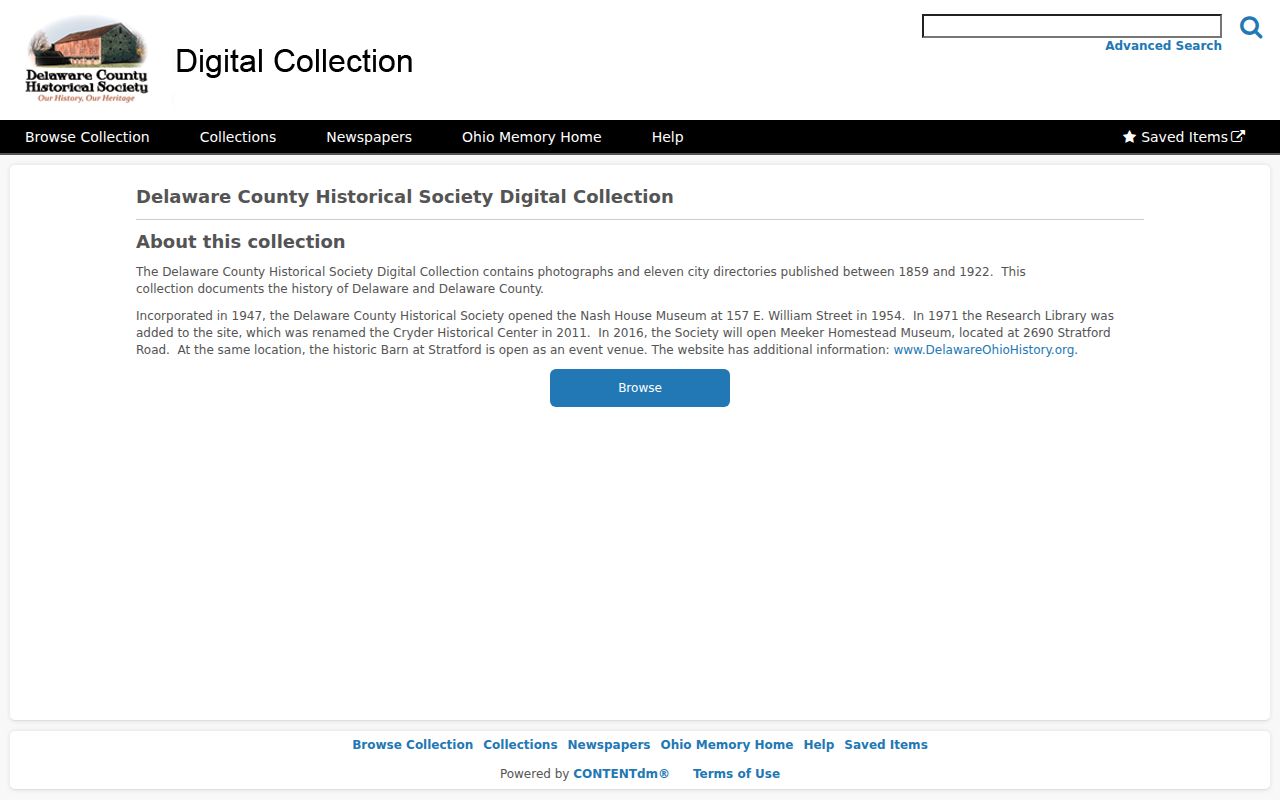 Delaware city directory collection on Ohio Memory