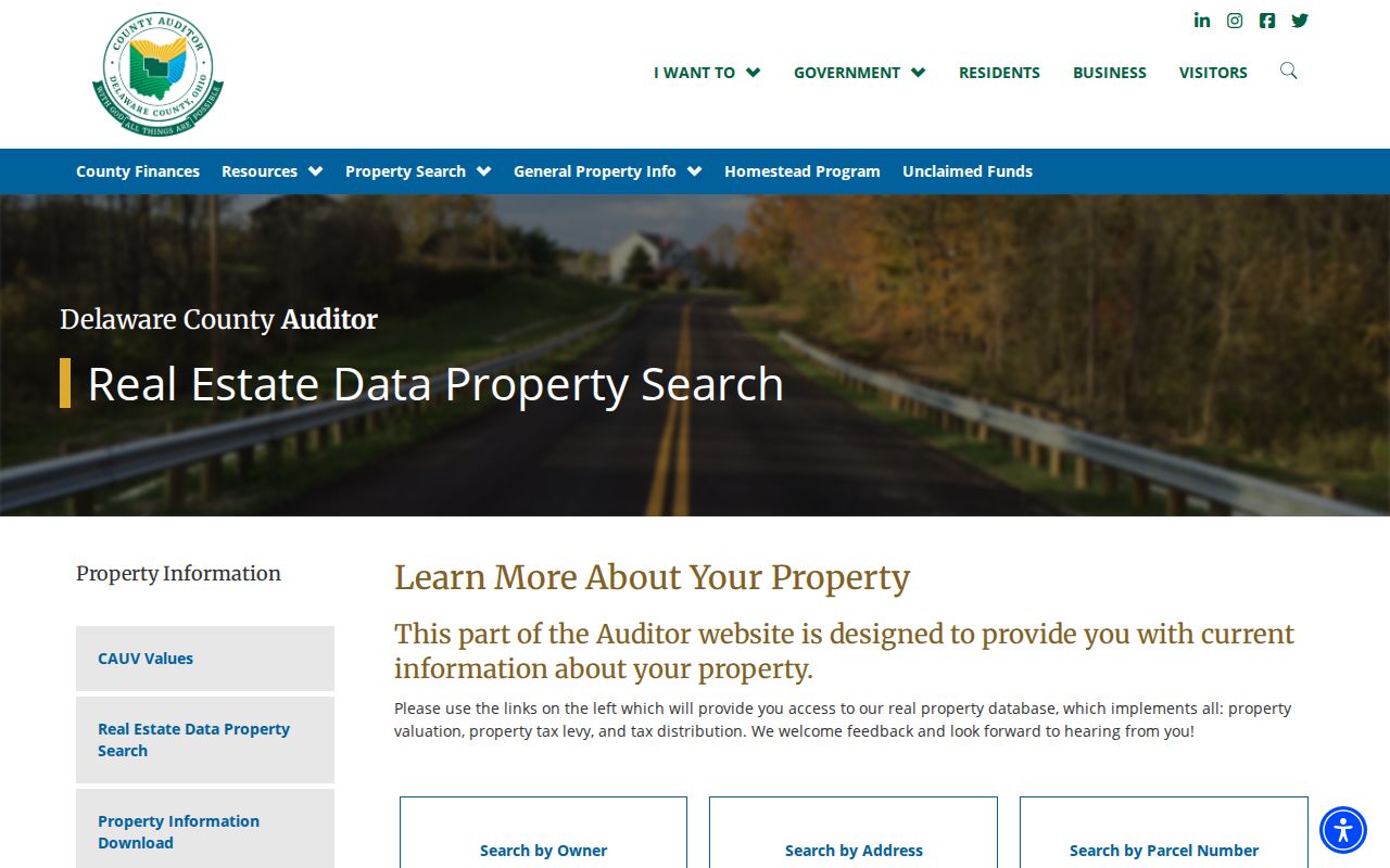Delaware residents directory Auditor property search